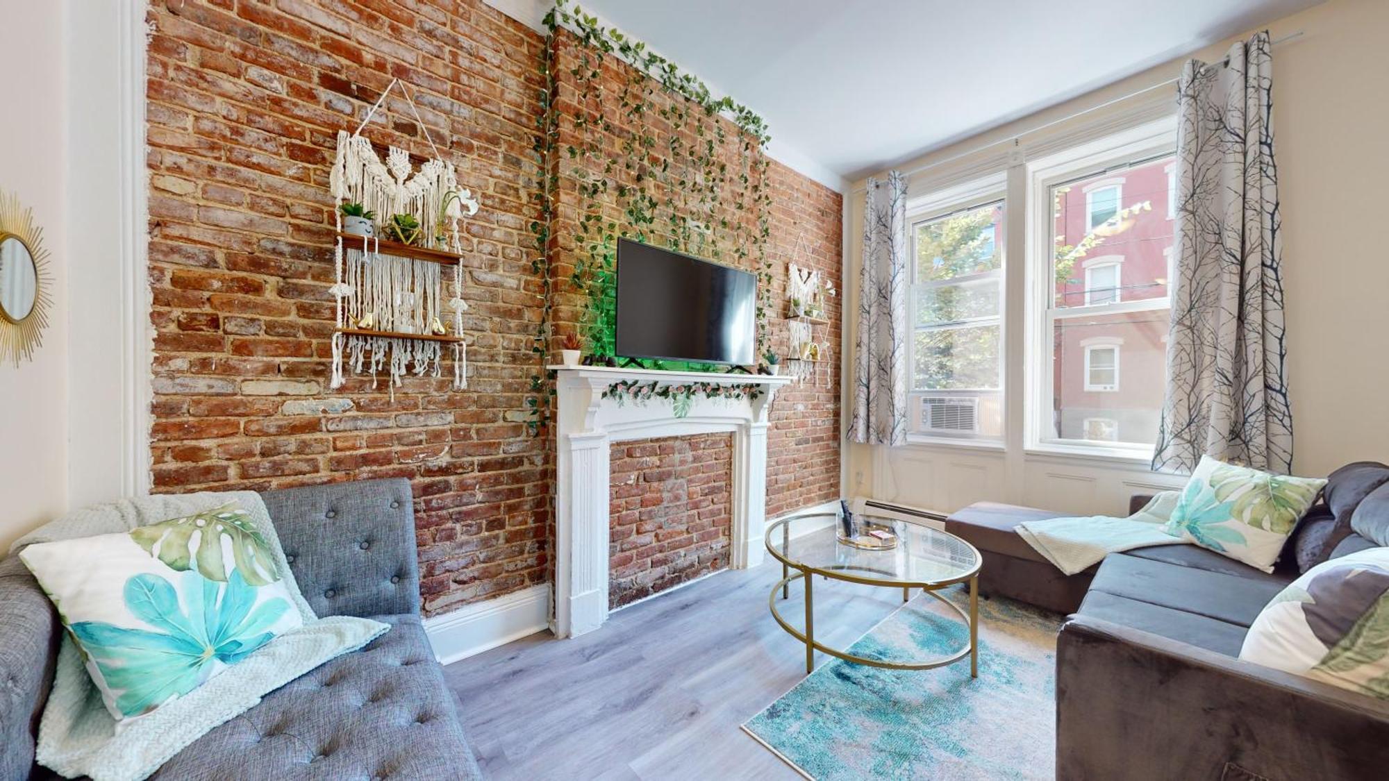 Minutes To Nyc Sleeps 5 Lejlighed Hoboken Eksteriør billede