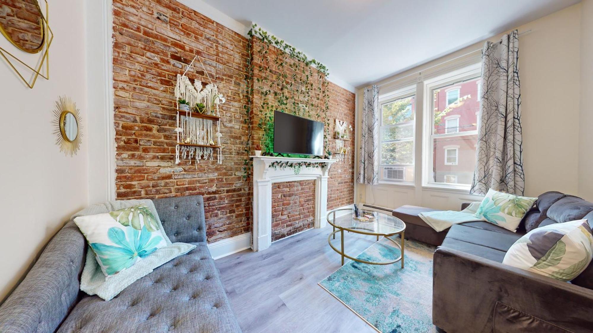 Minutes To Nyc Sleeps 5 Lejlighed Hoboken Eksteriør billede