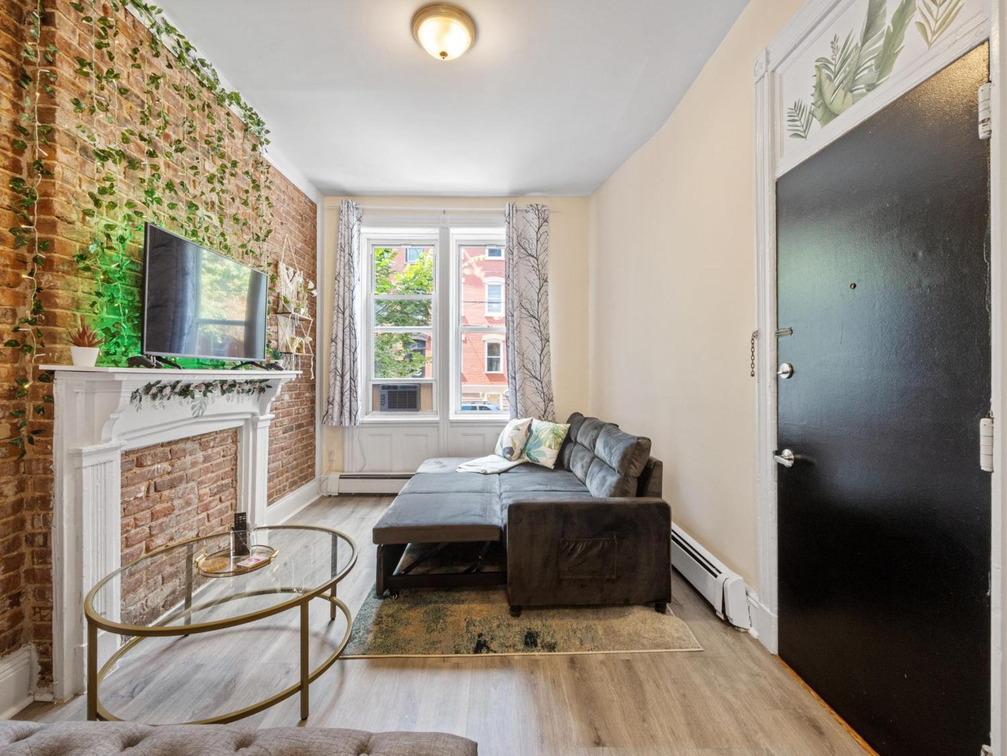 Minutes To Nyc Sleeps 5 Lejlighed Hoboken Eksteriør billede