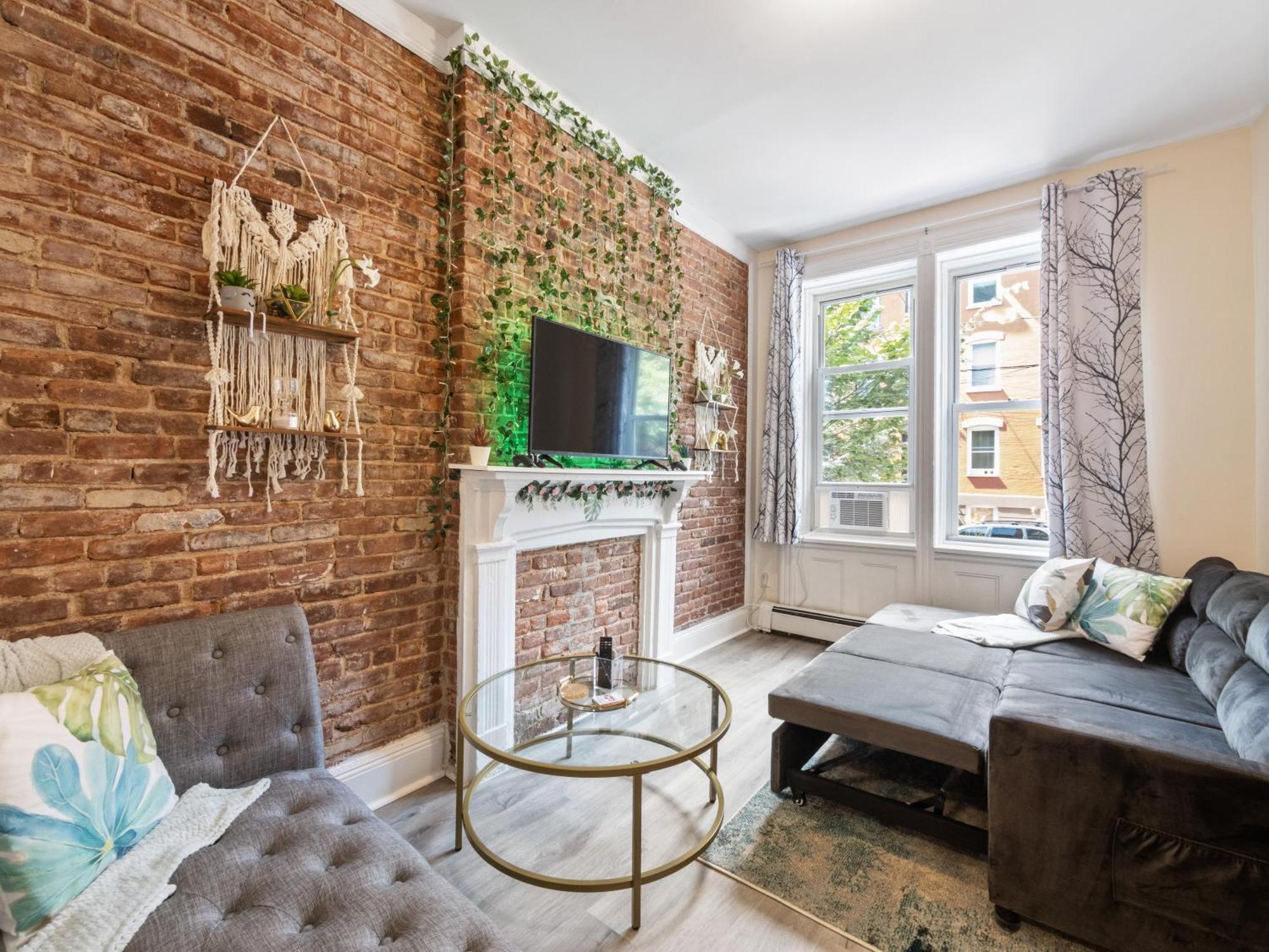 Minutes To Nyc Sleeps 5 Lejlighed Hoboken Eksteriør billede