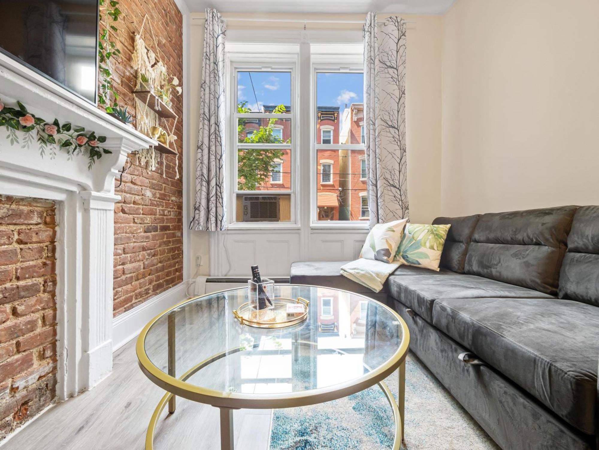 Minutes To Nyc Sleeps 5 Lejlighed Hoboken Eksteriør billede