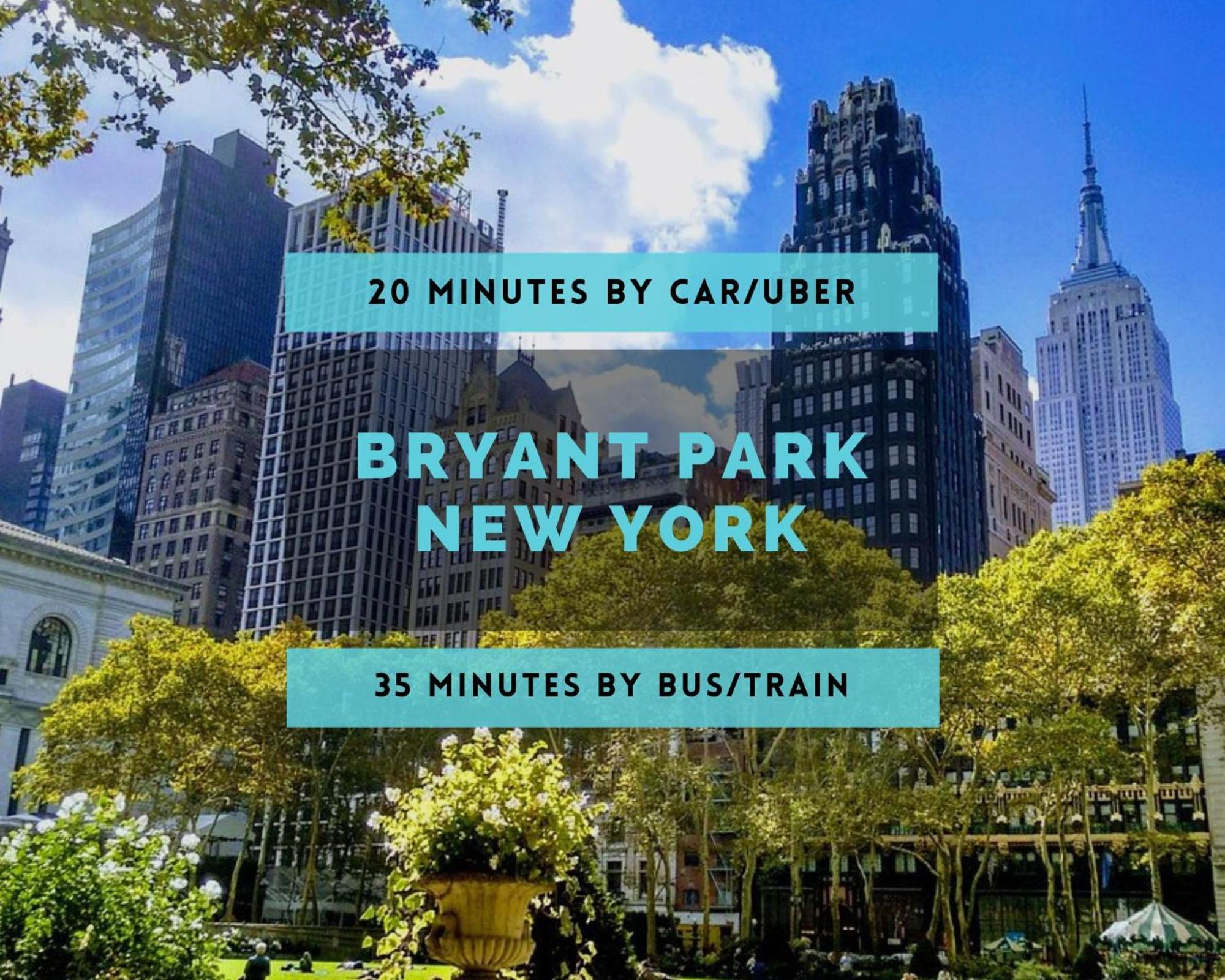Minutes To Nyc Sleeps 5 Lejlighed Hoboken Eksteriør billede